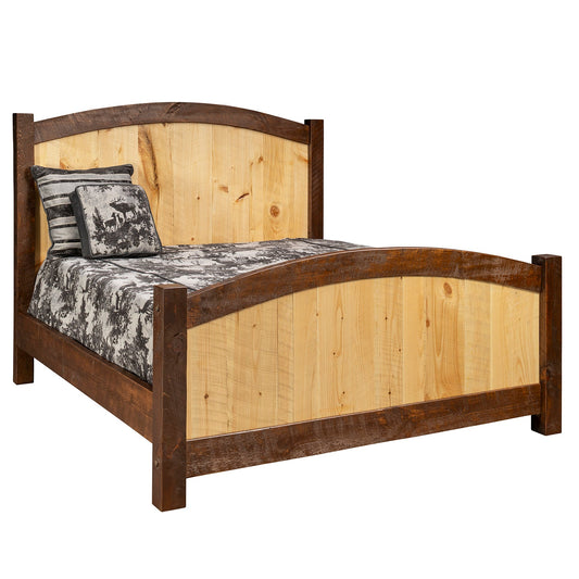 The Canyon Rapids Rough Sawn Bed: Where Rustic Charm Meets Modern Elegance