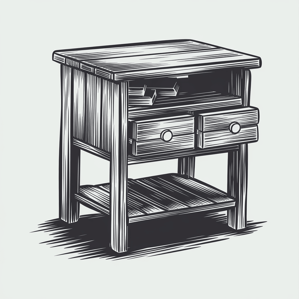 Rustic Nightstands