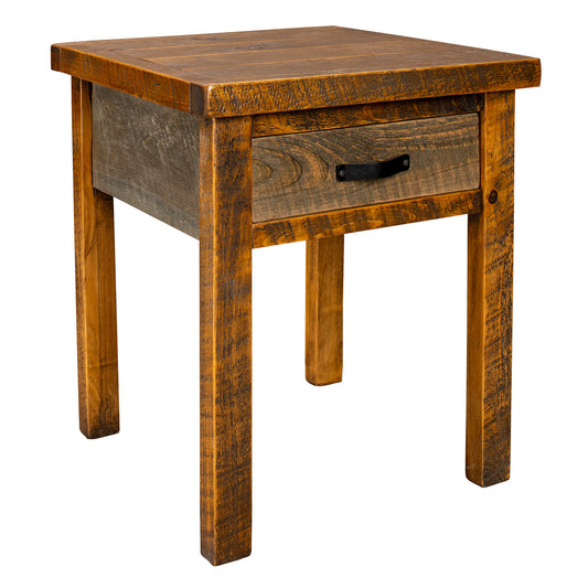Millcraft Rough Sawn 1 Drawer Nightstand