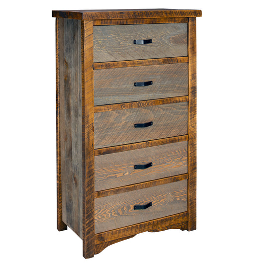 Millcraft Rough Sawn 5 Drawer Chest