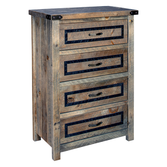 Heritage Pine 4 Drawer Chest