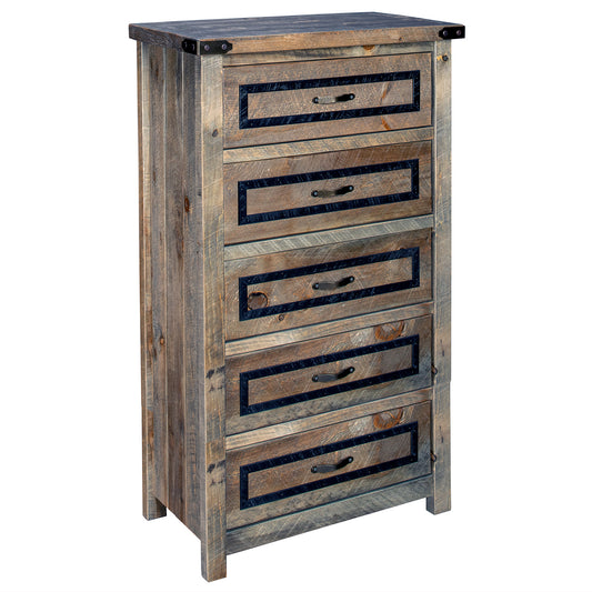 Heritage Pine 5 Drawer Chest