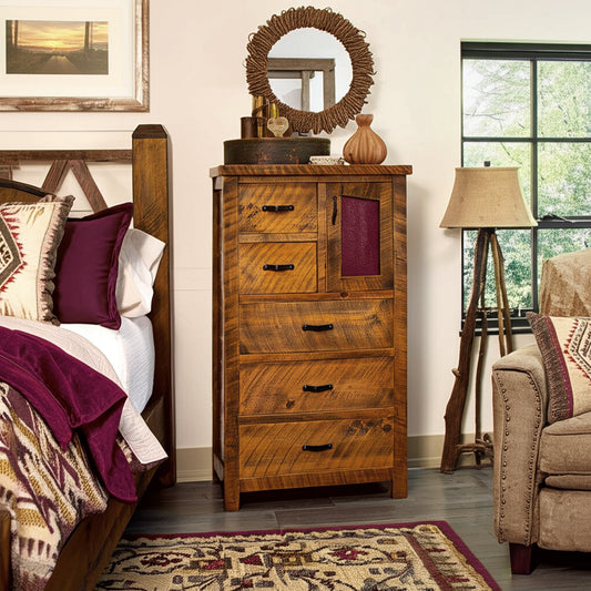 Western Frontier 5 Drawer Chest