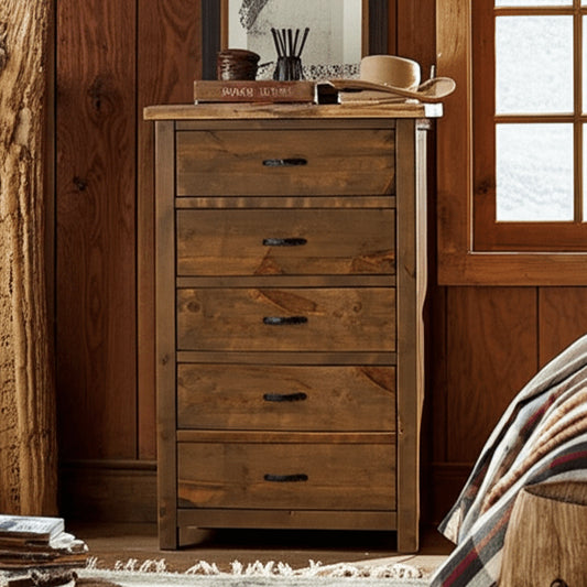Echoes of Pine 5 Drawer Chest