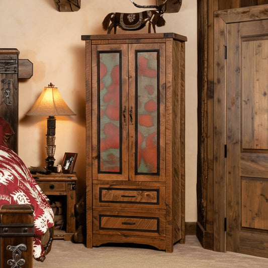 Copper Ridge 2 Drawer Armoire
