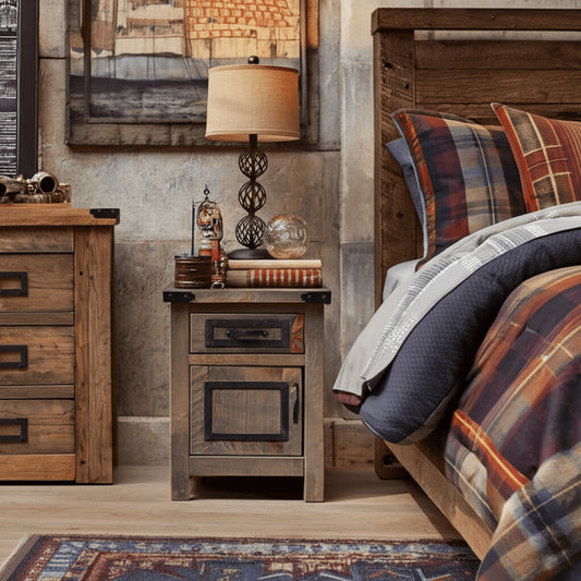 Pioneer Pine Enclosed Nightstand