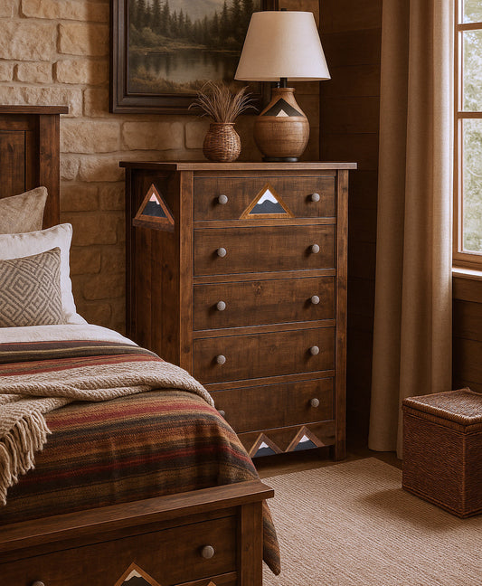 Appalachian Roots 5 Drawer Chest