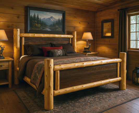 True North Timber Panel Log Bed