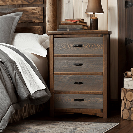 Millcraft Rough Sawn 4 Drawer Chest