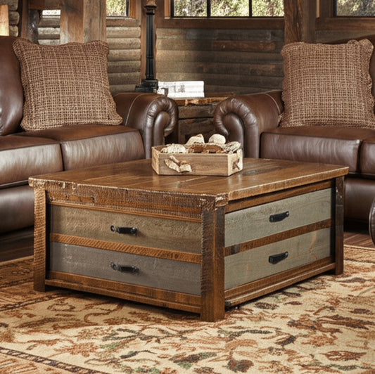 Millcraft 8-Drawer Coffee Table