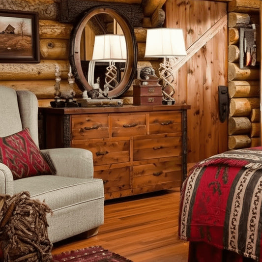 Millcraft Hickory 7 Drawer Dresser