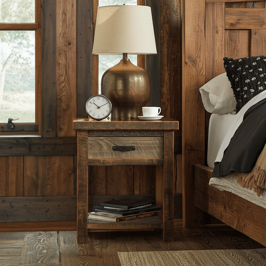 Millcraft 1 Drawer Nightstand with Shelf