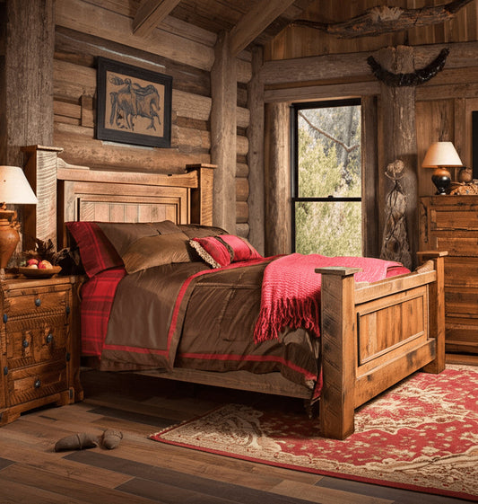 Timber Tradition Barnwood Bed