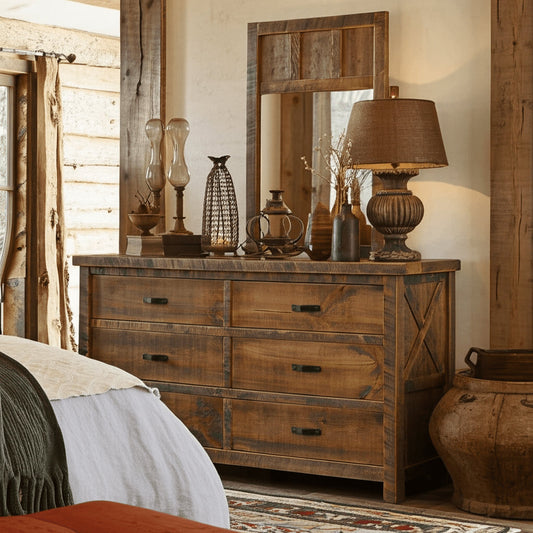 Head West 6 Drawer Dresser