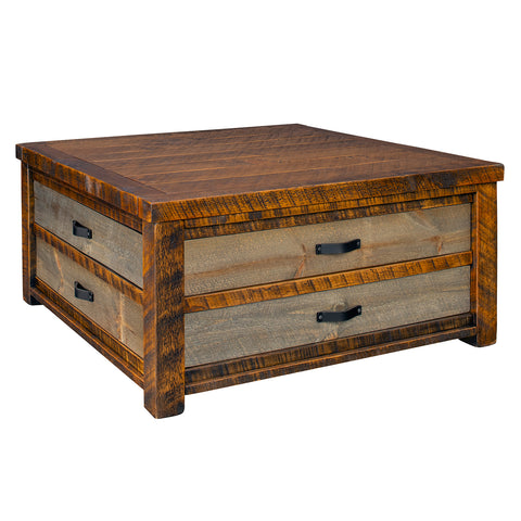 Sawmill 8-Drawer Coffee Table