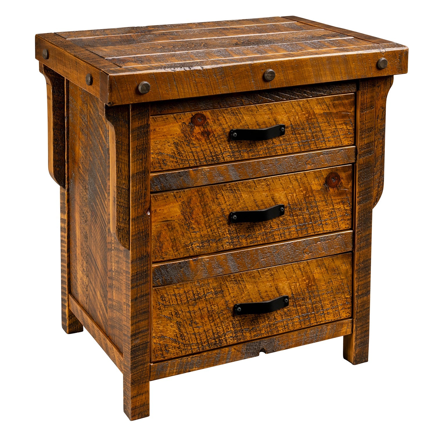 Handcrafted rustic drawer furniture
