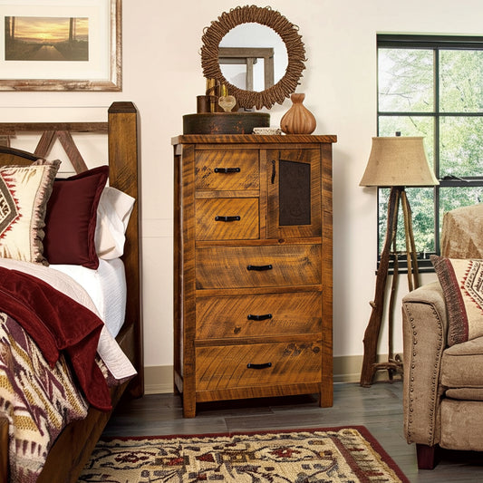 Western Frontier 5 Drawer Chest