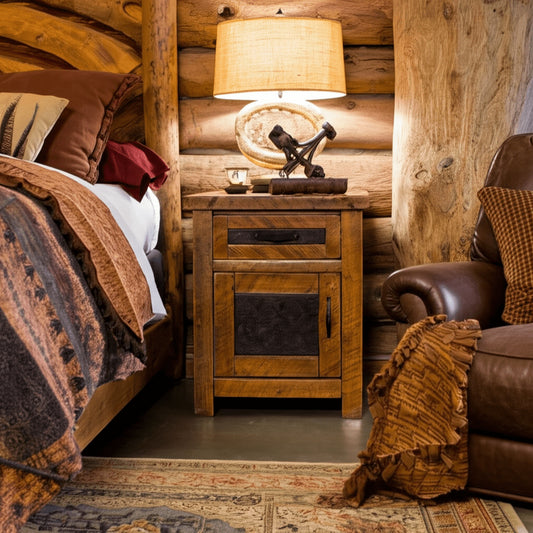 Western Frontier Enclosed Nightstand