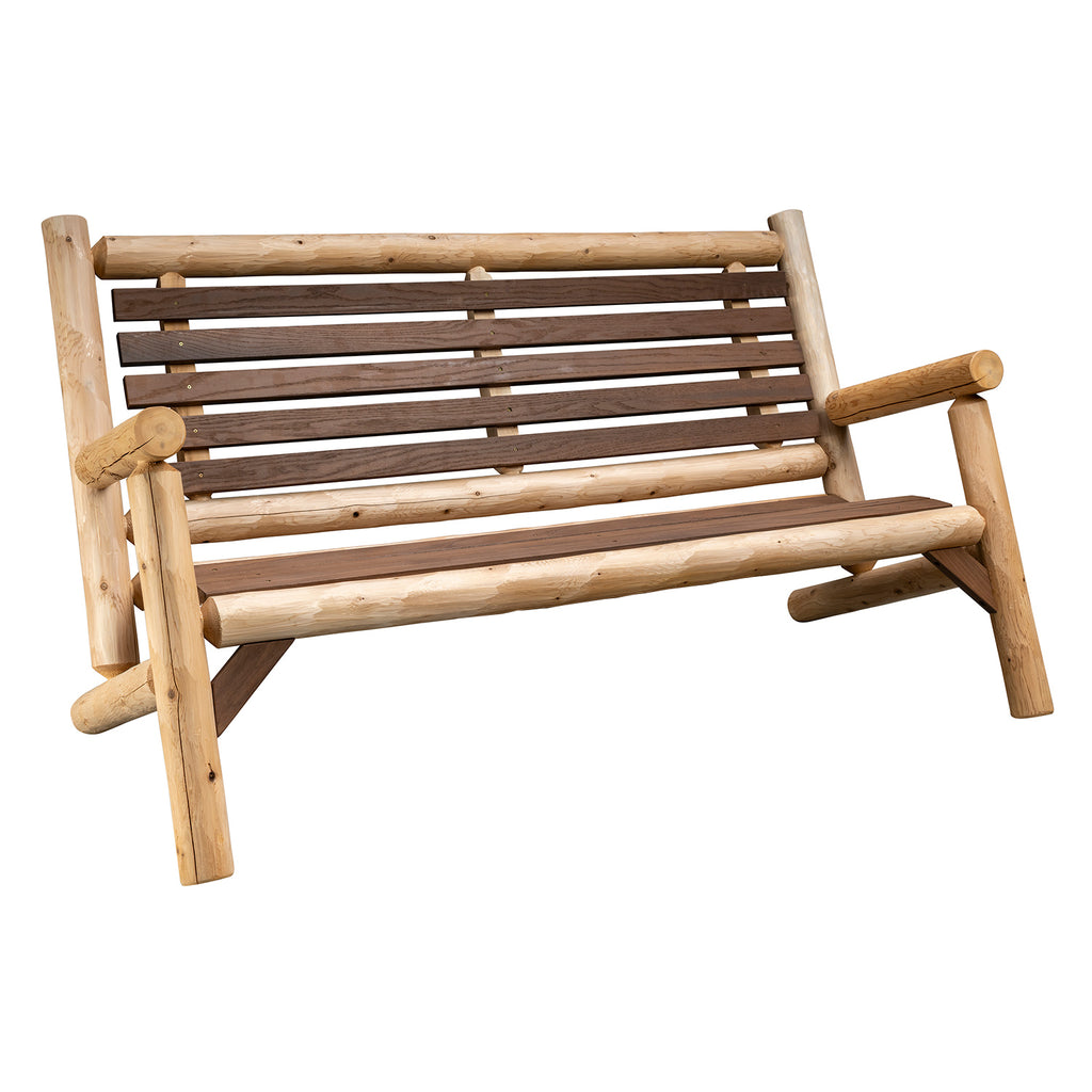 ThermaFusion Cedar Log 5 Foot Loveseat