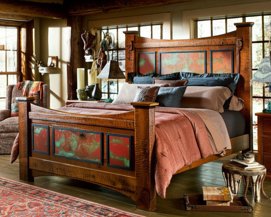 Copper Ridge Triple Panel Bed