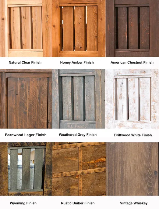 Heritage Hollow 9 Drawer Log Dresser