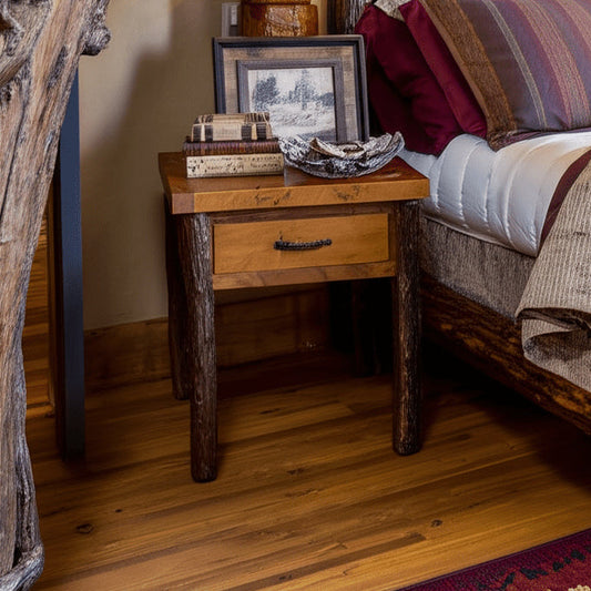 Millcraft Hickory 1 Drawer Nightstand