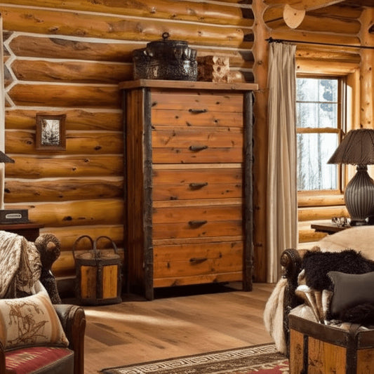 Millcraft Hickory 5 Drawer Chest