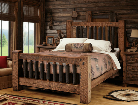 Millcraft Hickory Spindle Bed