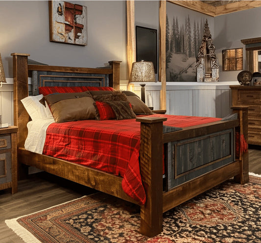 Timber Tradition Barnwood Bed