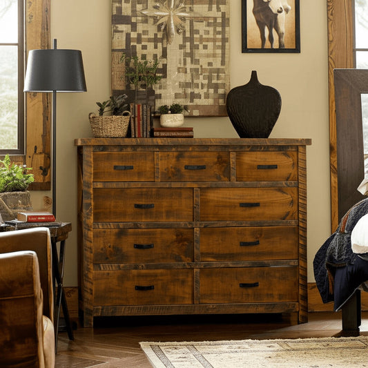 Head West 9 Drawer Dresser