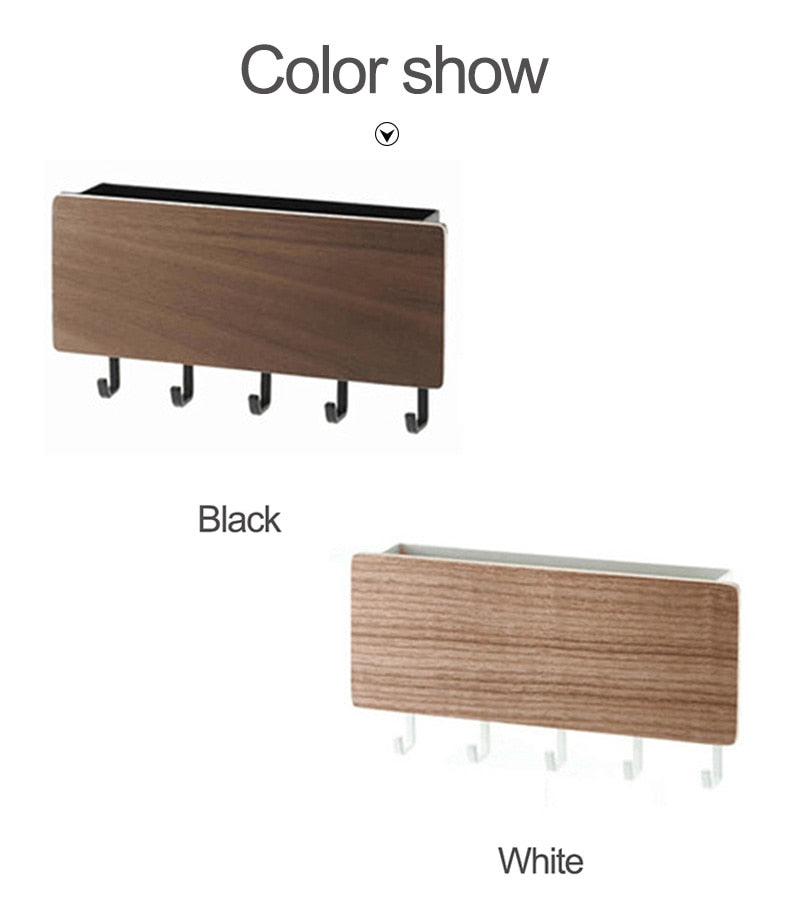 New Decorative Wooden Wall Shelf Storage Box