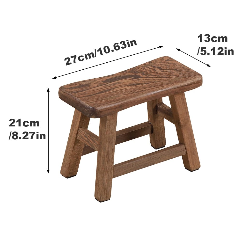 Portable Rustic Small Wooden Bench - Real Rustic Furniture