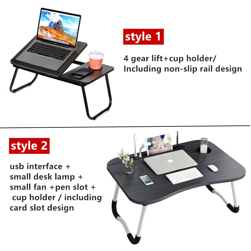 Home Folding Laptop Desk for Bed