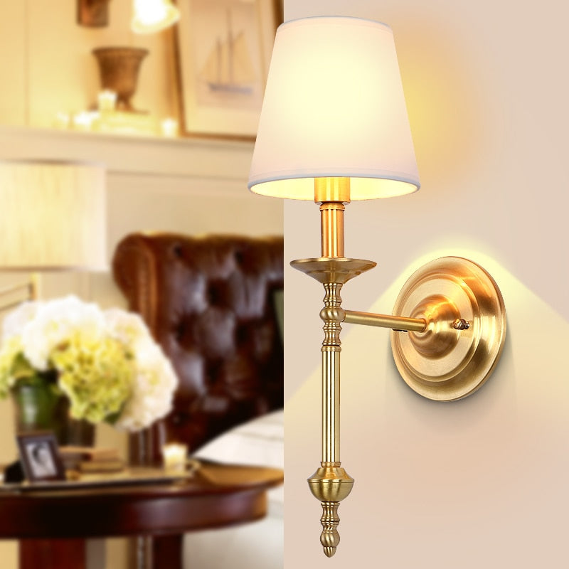 Copper Vintage Wall Lamp LED